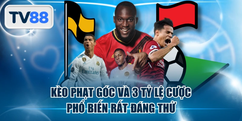 Kèo Phạt Góc Và 3 Tỷ Lệ Cược Phổ Biến Rất Đáng Thử